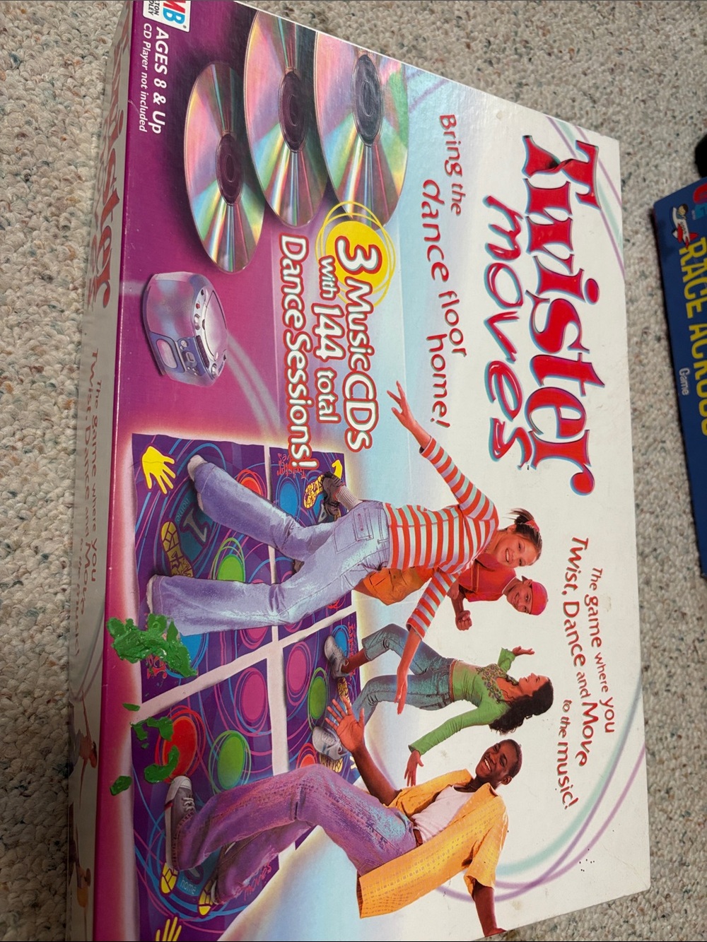 Twister Moves by Twister – Purple, Pink & Green Dance Mat Game